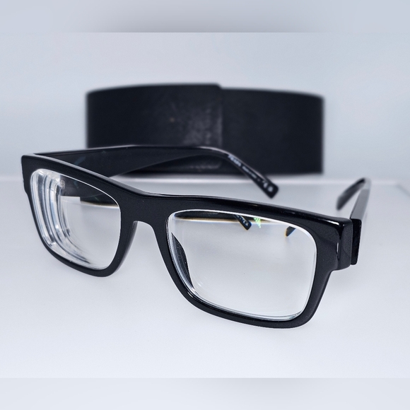 Prada Black Eyeglasses RX VPR 15Y 1AB 101 - Picture 8 of 11